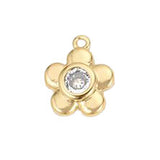 Small Flower With Crystal HF028