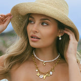 THE PEARL INITIAL NECKLACE