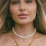 THE PEARL INITIAL NECKLACE