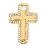 Large Cross with Crystals S024