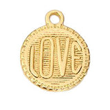 LOVE Circle Charm S023