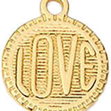 LOVE Circle Charm S023