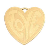 LOVE Heart Pendant P002