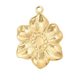 Large Gold Flower HF026