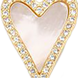 MOP Pave Heart HF011