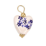 Porcelain Blue & White Heart HF032