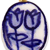 Porcelain Blue Flowers HF031