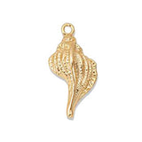 Gold Small Conch Shell CW017