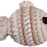 Focal Bag Crochet Fish Bag Charm BC006