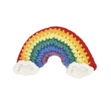 Crochet Rainbow Bag Charm BC008