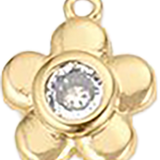 Small Flower With Crystal HF028