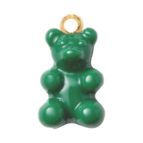 Green Gummy Bear Bag Charm BC020