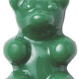 Green Gummy Bear Bag Charm BC020