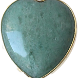 Green Heart Pendant P008