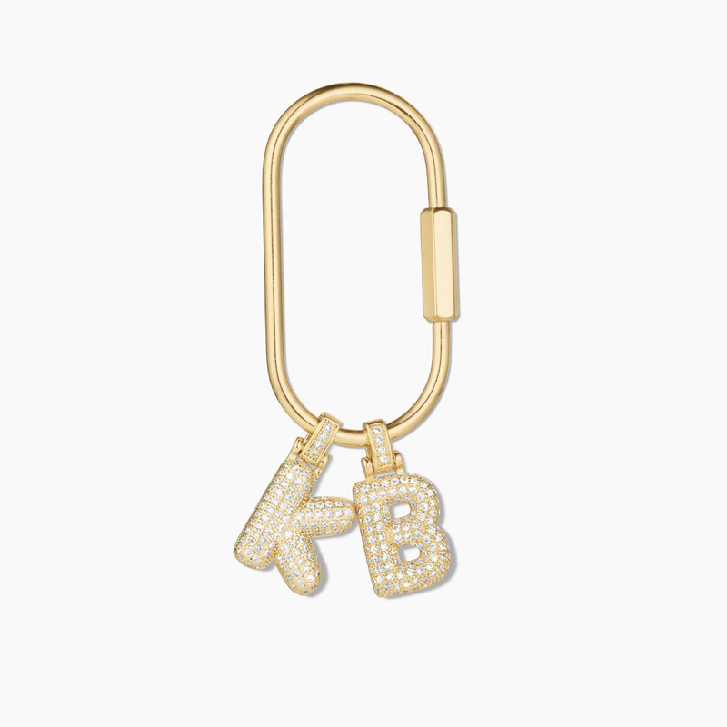 The Initial Bag Charm