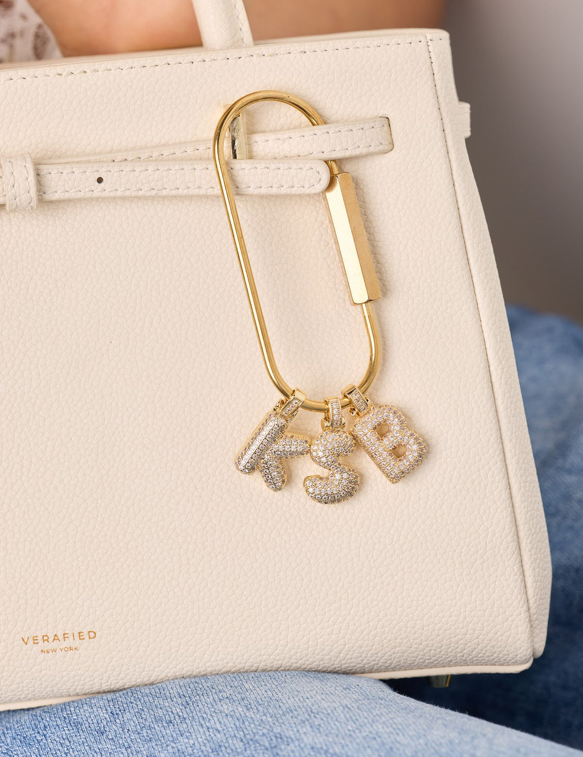 The Initial Bag Charm