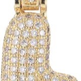 Focal Bag Charm: Pave Letter L Bag Charm BC042