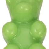Lime Green Gummy Bear Bag Charm BC021