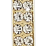 Focal Bag Charm: Pave Letter I Bag Charm BC039