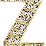 Focal Bag Charm: Pave Letter Z Bag Charm BC056