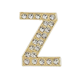 Focal Bag Charm: Pave Letter Z Bag Charm BC056