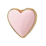 Pink Heart Bag Charm BC014
