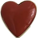 Focal Bag Charm: Red Heart BC013